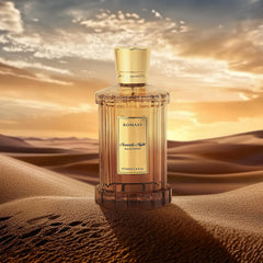 ROMASS bottle side profile highlighting sleek lines and premium feel