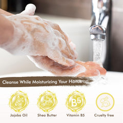 ROMIIE ZOI lather texture with jojoba oil for moisturized hands