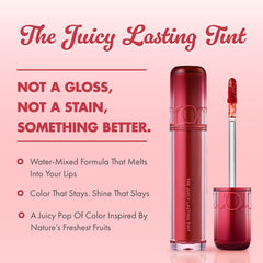 rom&nd applicator tip with product for precise, easy application benefit