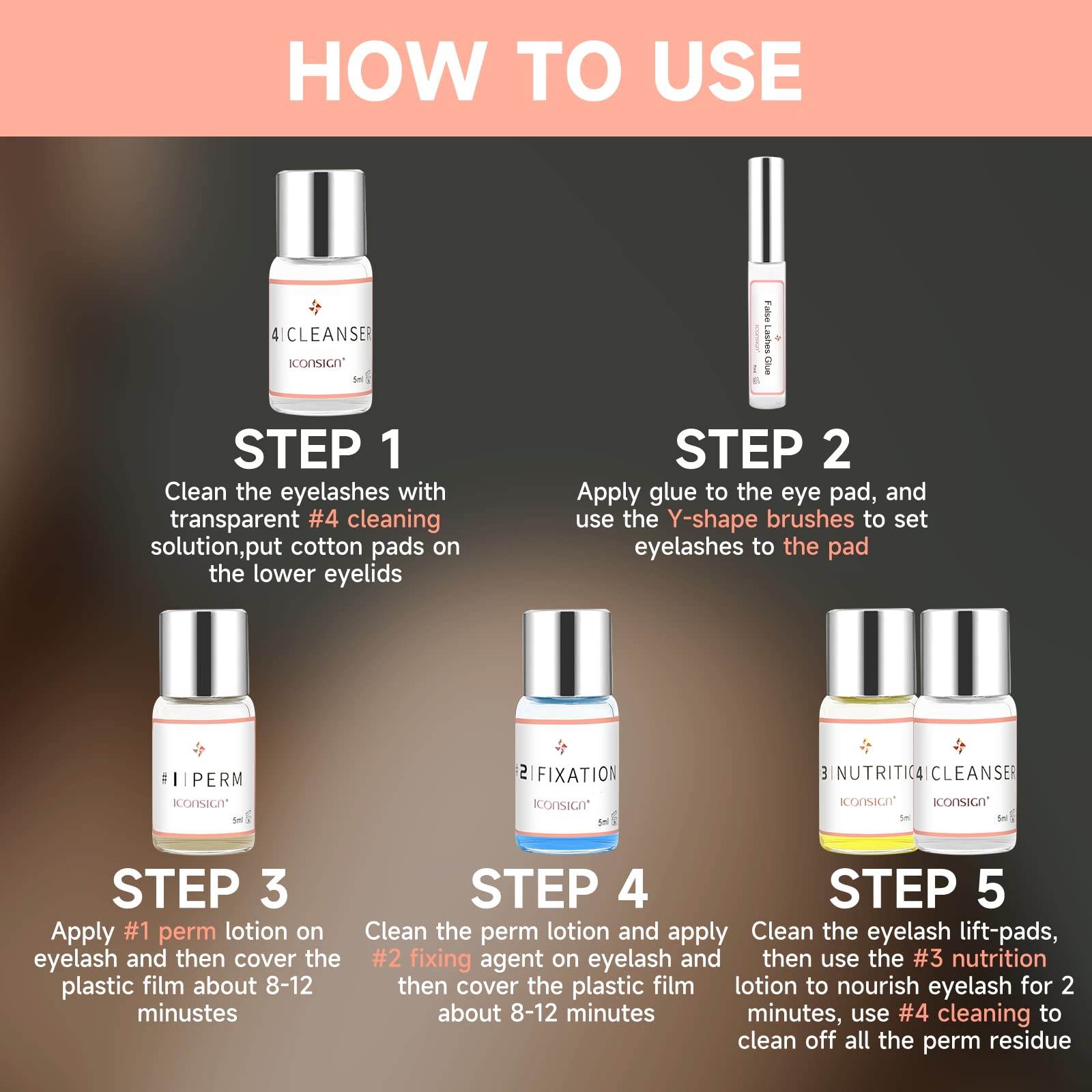 RONKIE finish serum texture pump shot showing nourishing aftercare benefit