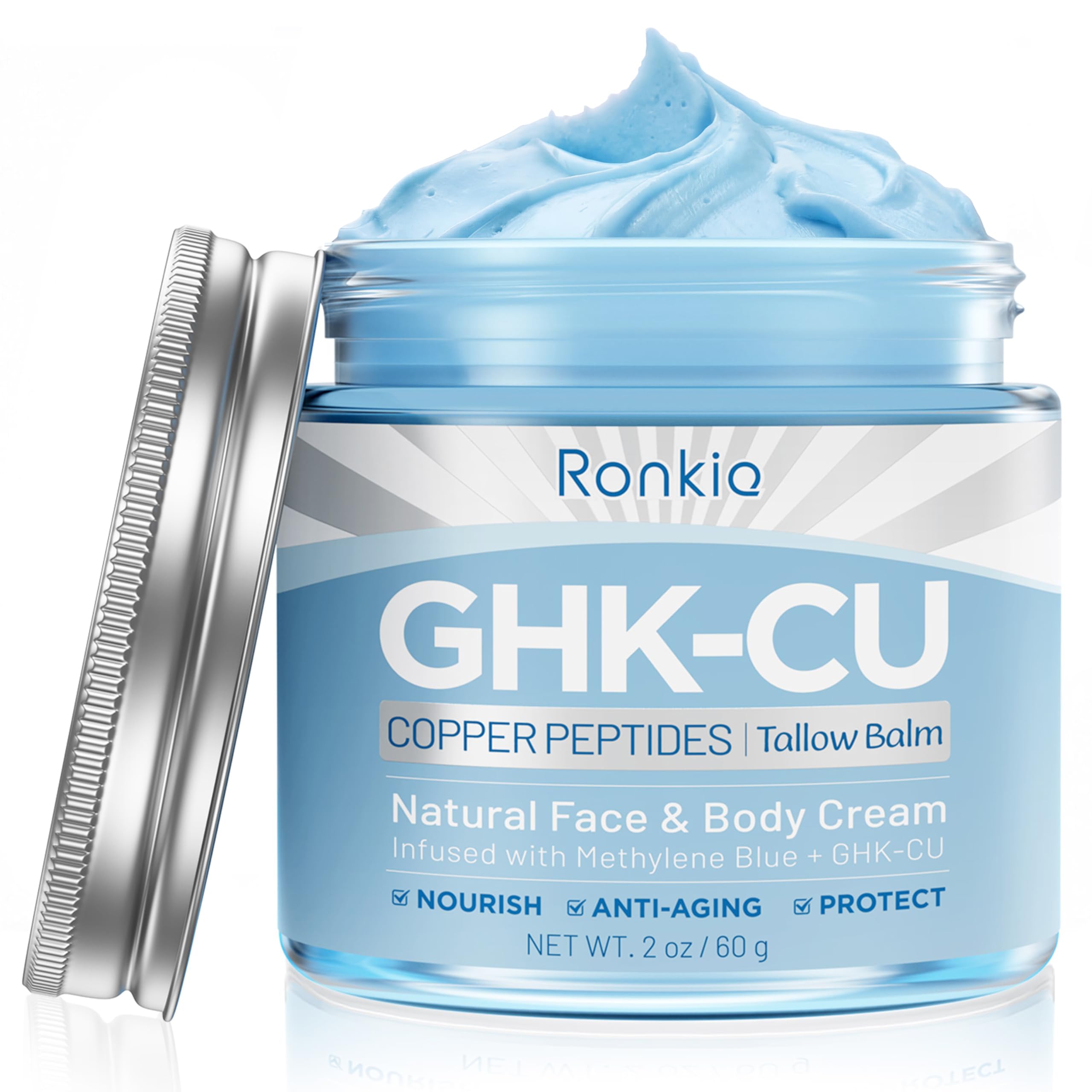 RONKIE front jar view showing packaging and clear product identity for easy selection