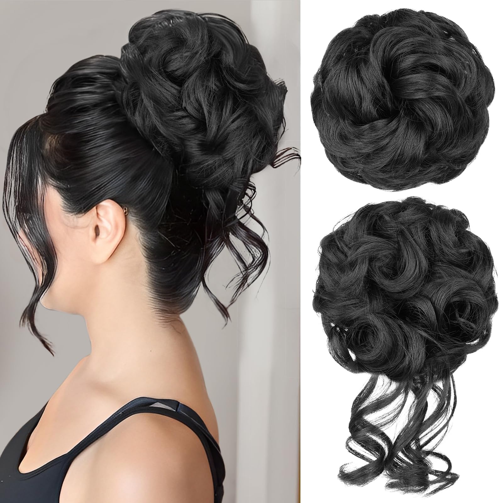 RONTAYA front packaging showing two bun pieces and benefits of instant volume