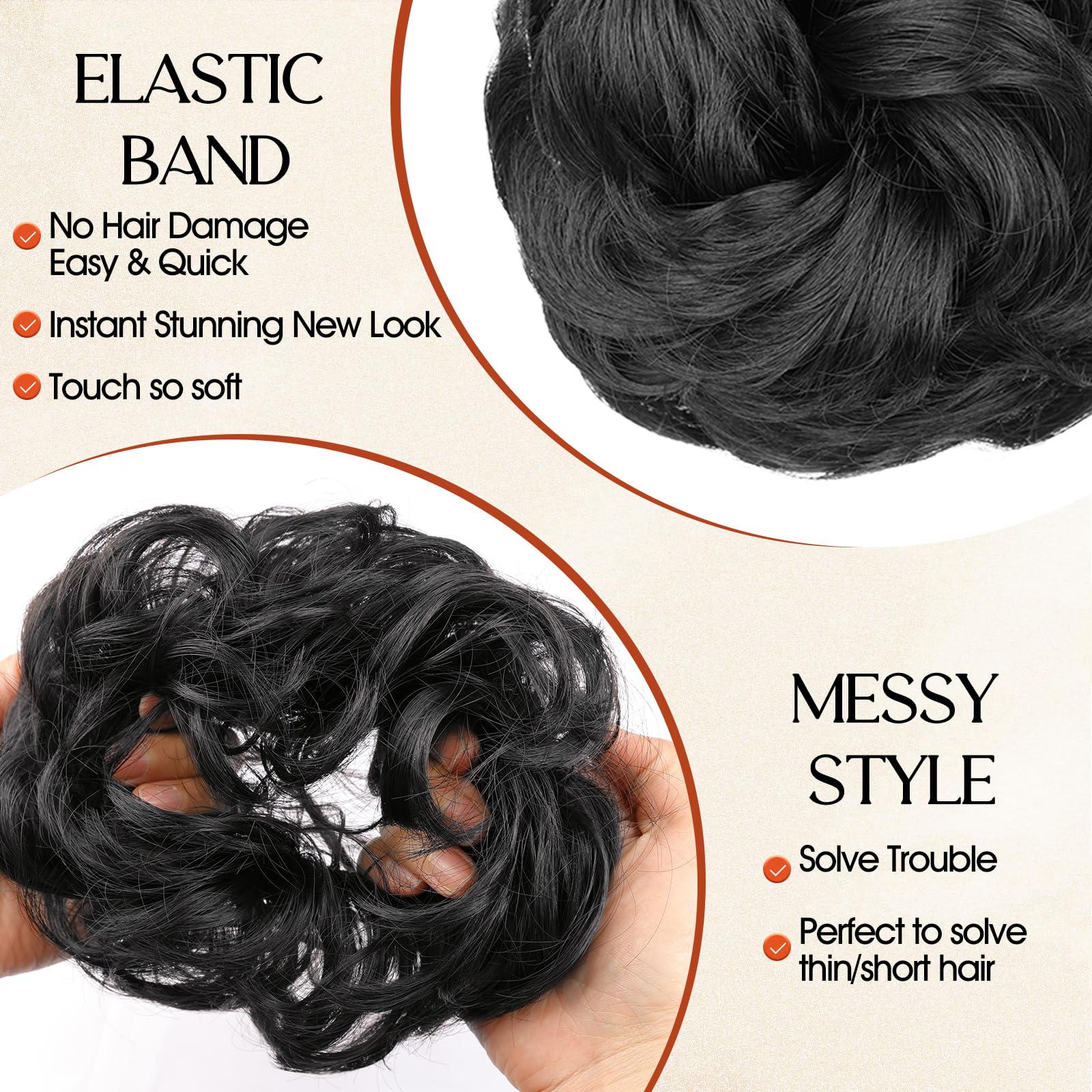 RONTAYA side-profile updo in lifestyle setting for all-day comfortable hold