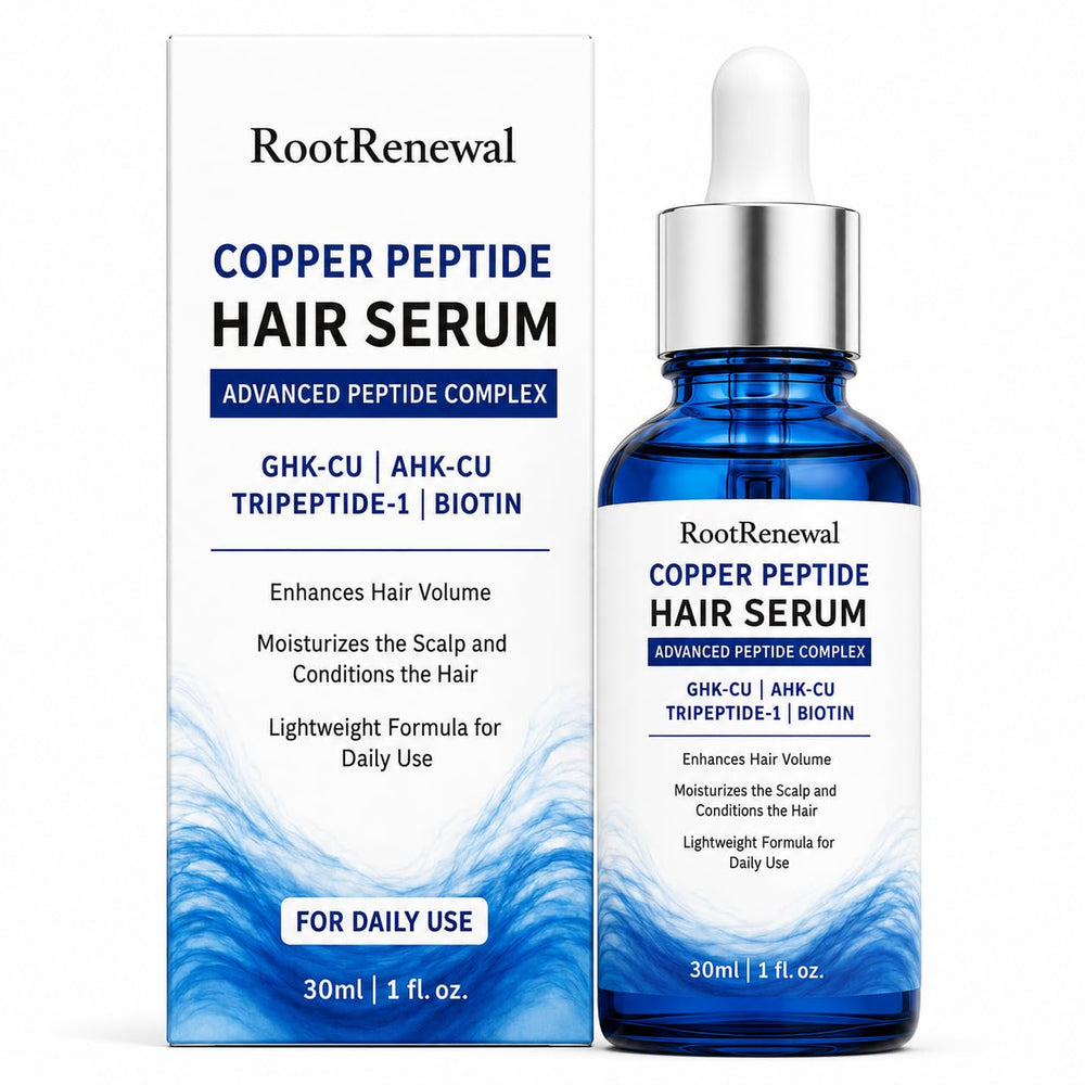RootRenewal front packaging showing bottle and brand, clean benefit