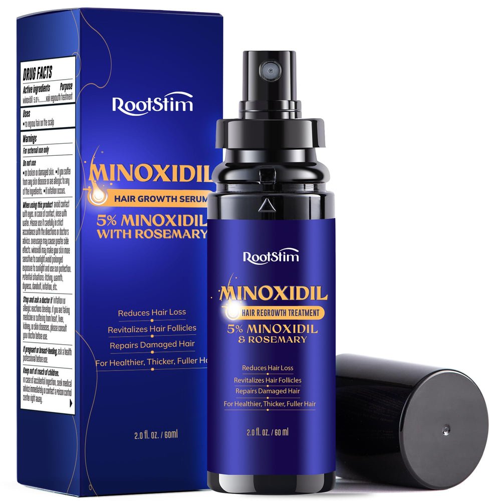 RootStim front packaging showing bottle and label for clear identification and confidence