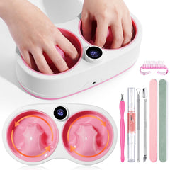 Rosiour front view compact unit showing dual-bowl benefit