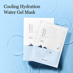 ROUND LAB single mask removed from pouch highlighting thin gel sheet benefit