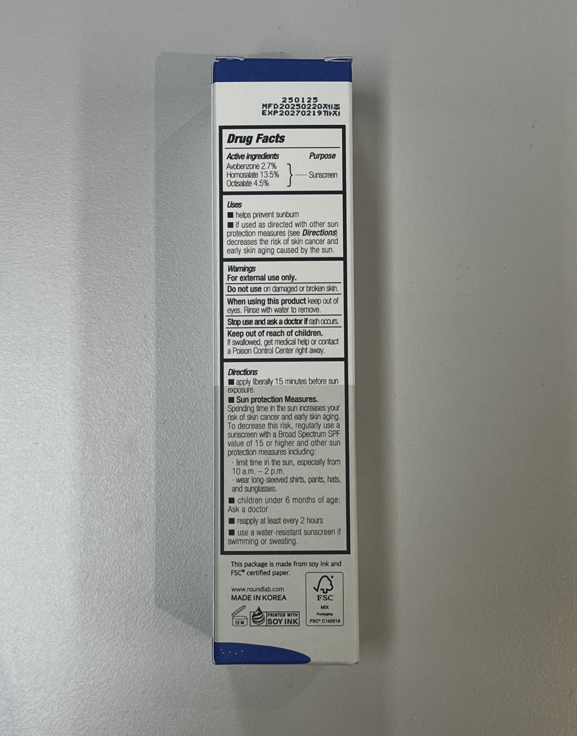ROUND LAB product in outdoor setting demonstrating wearable sun protection benefit