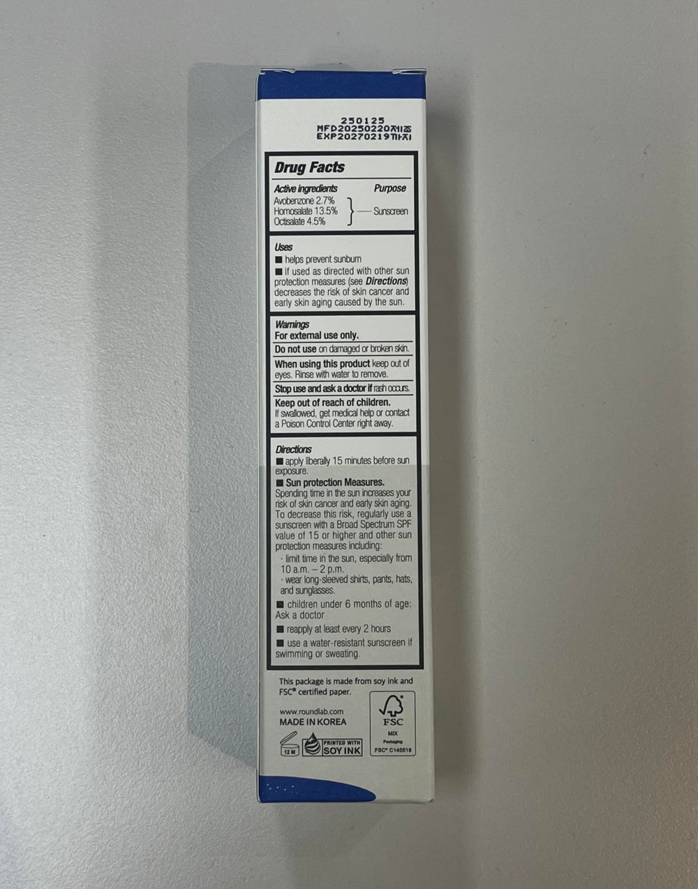 ROUND LAB product in outdoor setting demonstrating wearable sun protection benefit