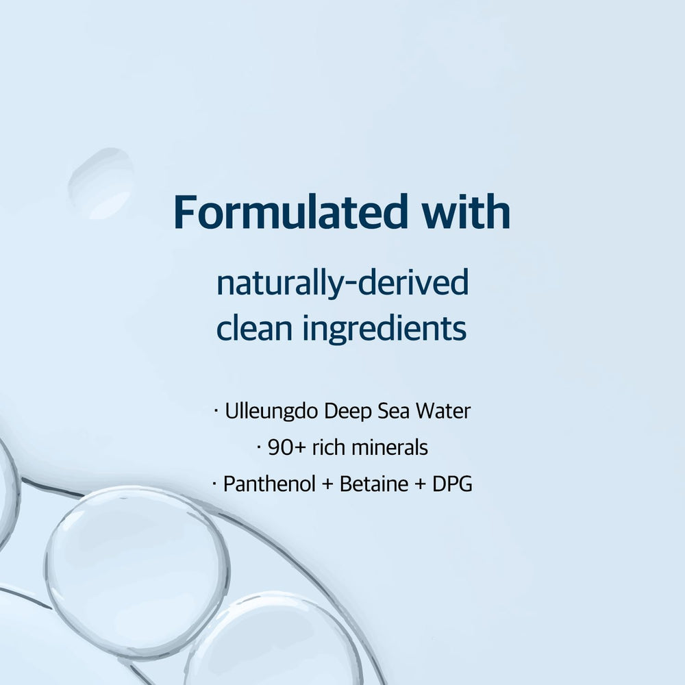 ROUND LAB texture on palm highlighting watery viscous consistency and easy layering
