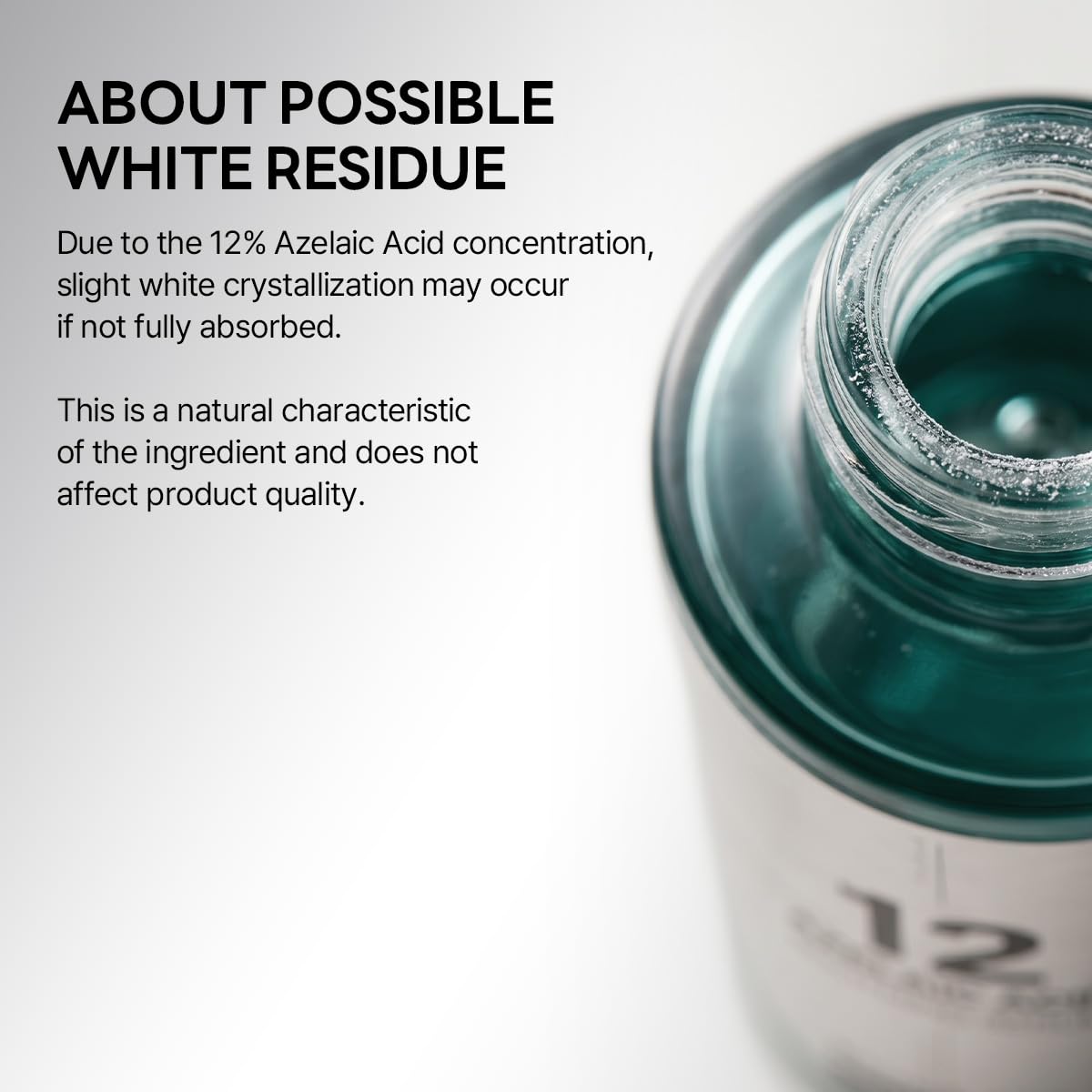 ROUND LAB serum on hand demonstrating fast absorption and non-greasy finish