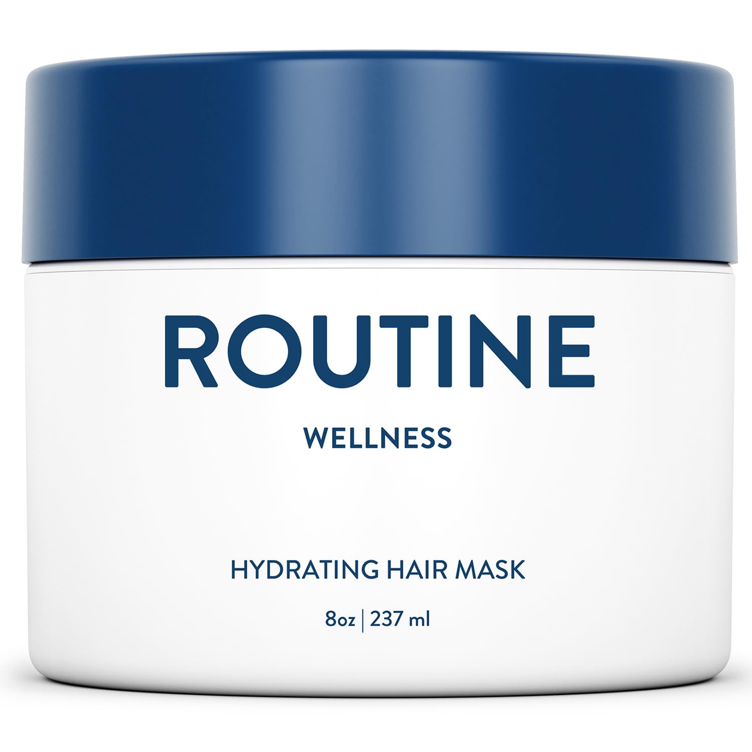Routine Wellness jar front view showing label and unscented benefit