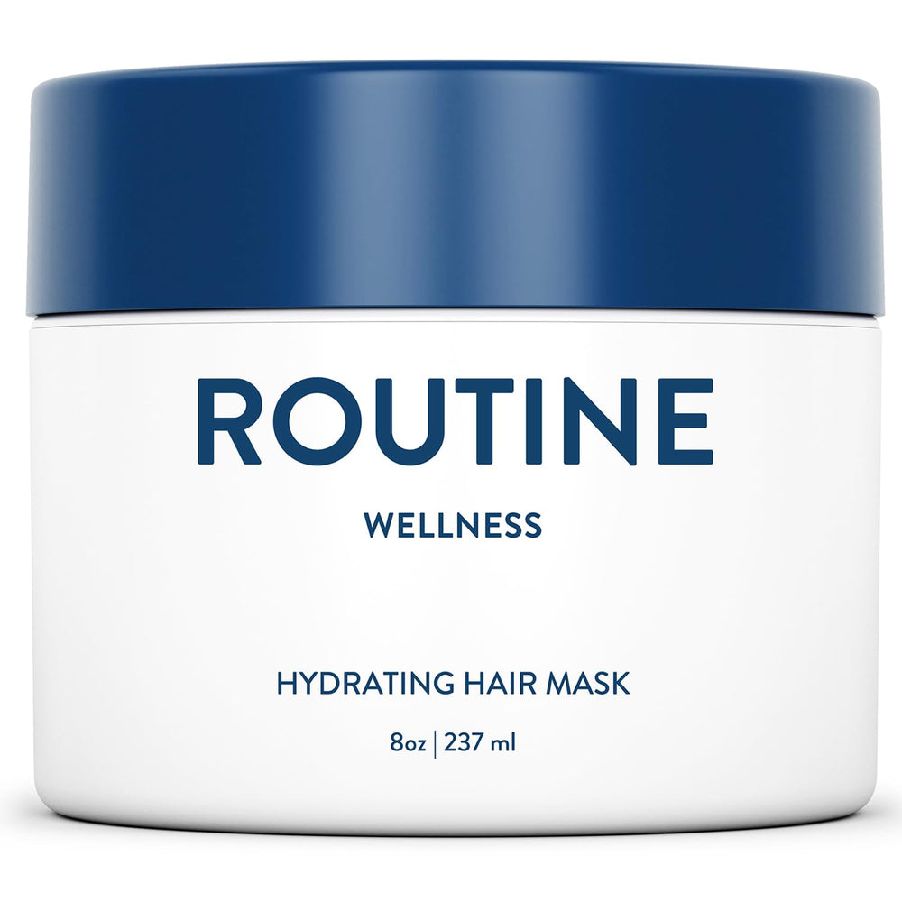 Routine Wellness jar front view showing label and unscented benefit