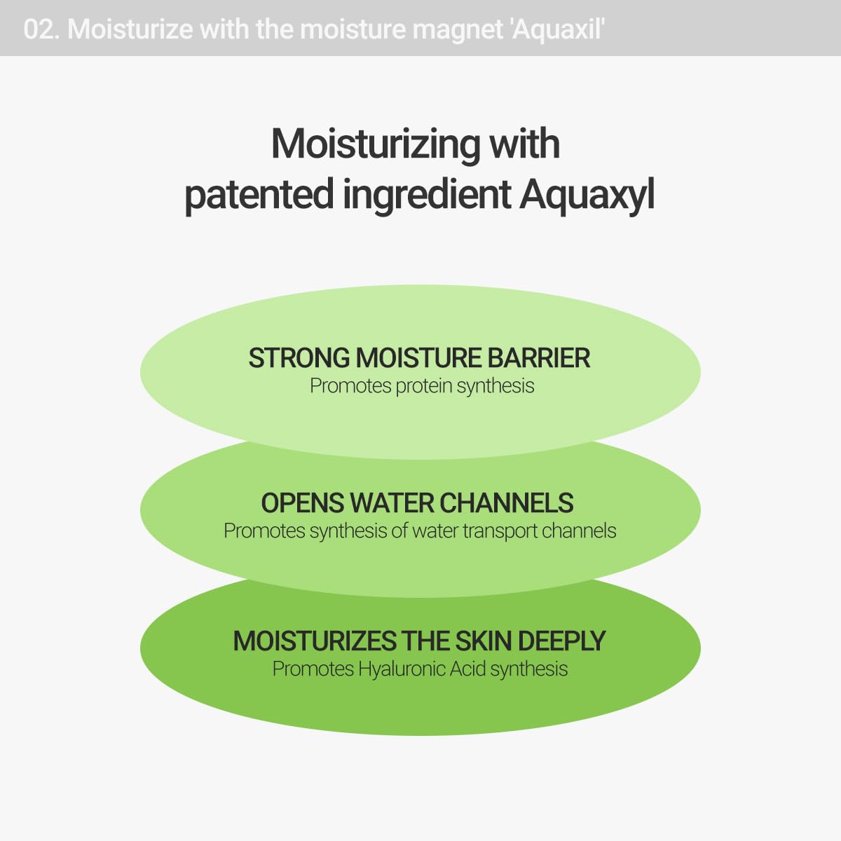 ROVECTIN ingredient label highlighting clean formula transparency