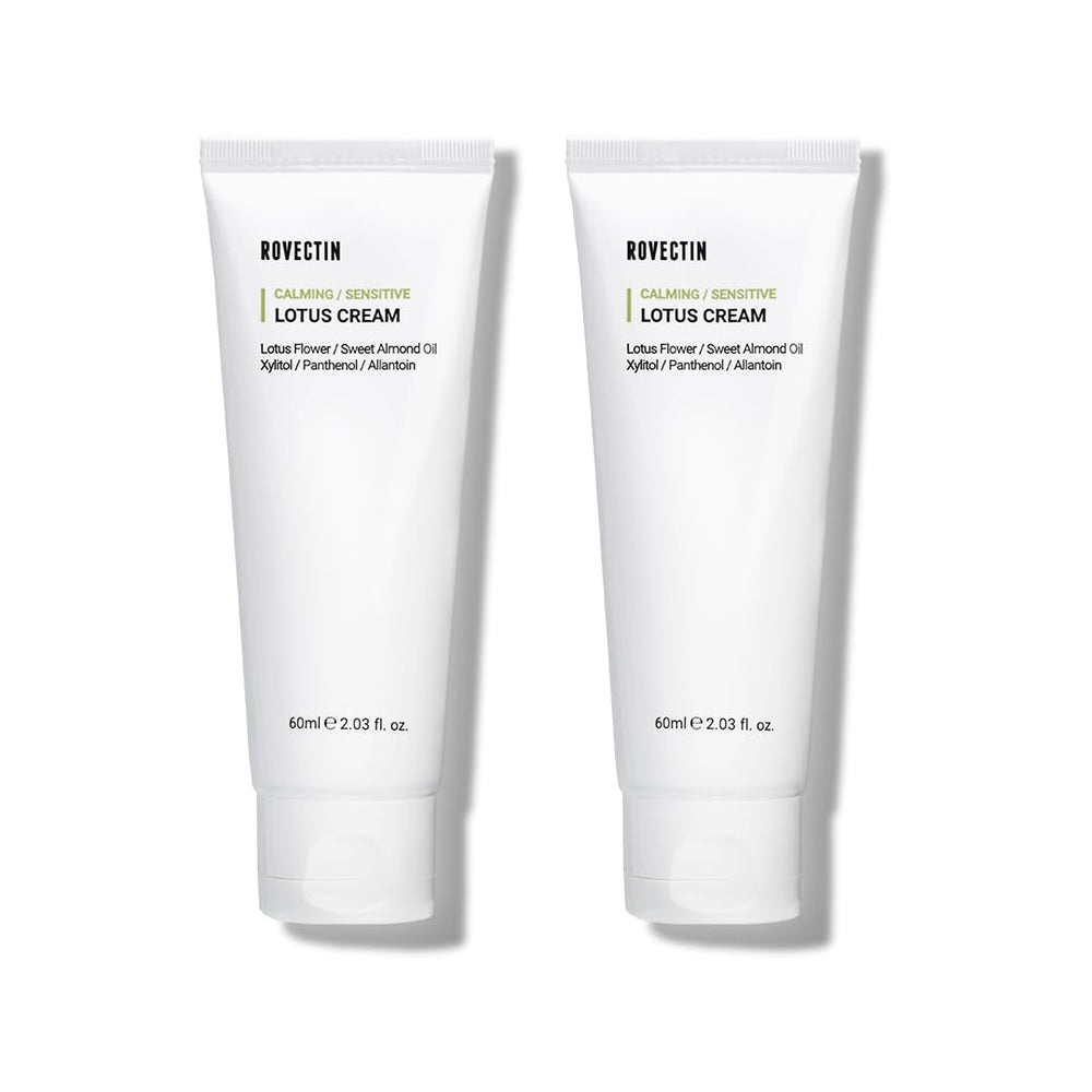 ROVECTIN jar front view showing minimalist label and compact size benefit