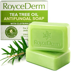 Roycederm front packaging showing medicated antifungal bar benefits