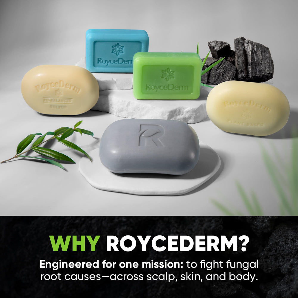 Roycederm bars in gym bag ready for active, on-the-go hygiene