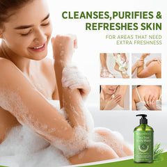 Roycederm creamy lather closeup demonstrating rich foam benefit