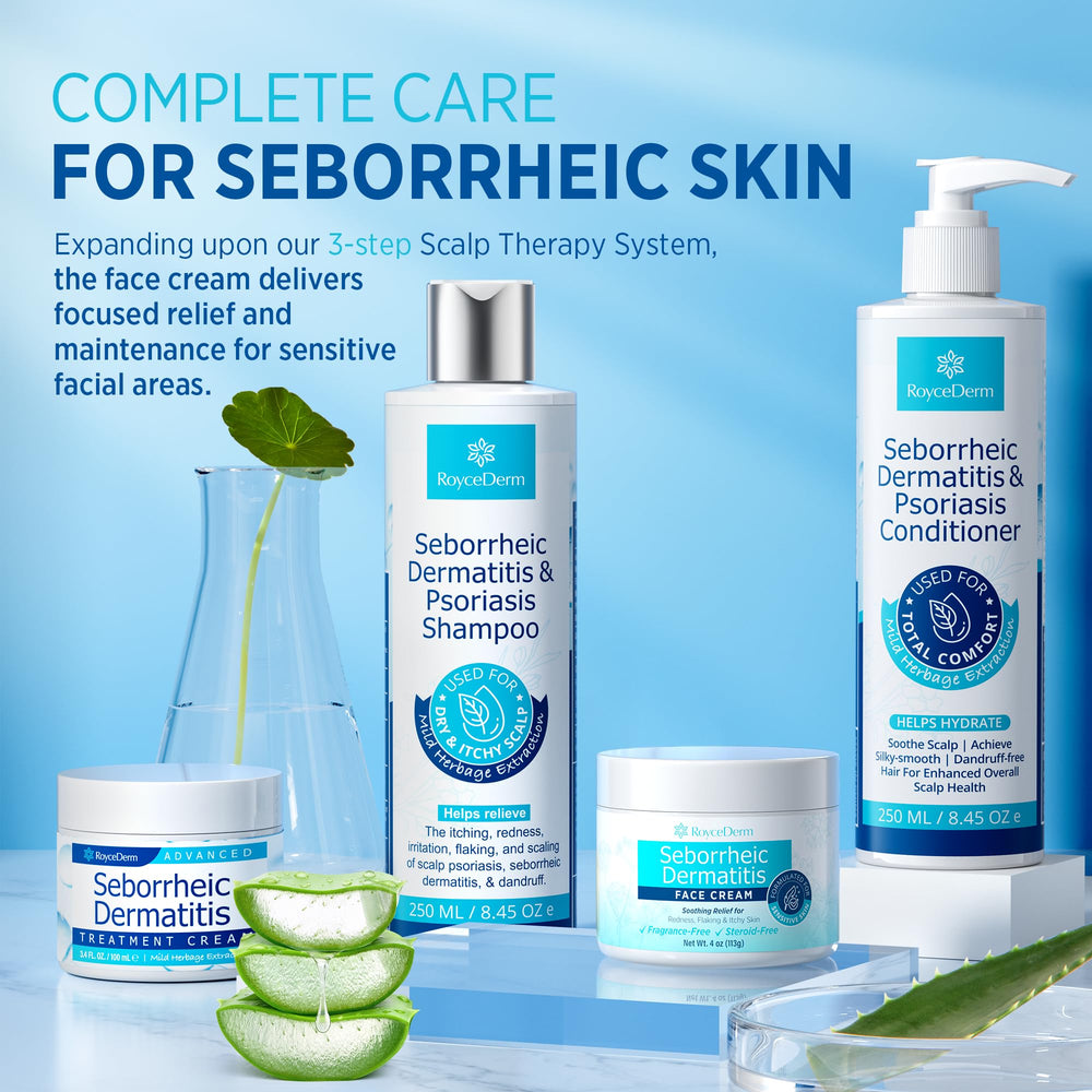 Roycederm in bathroom routine scene showing easy daily use and non-greasy finish