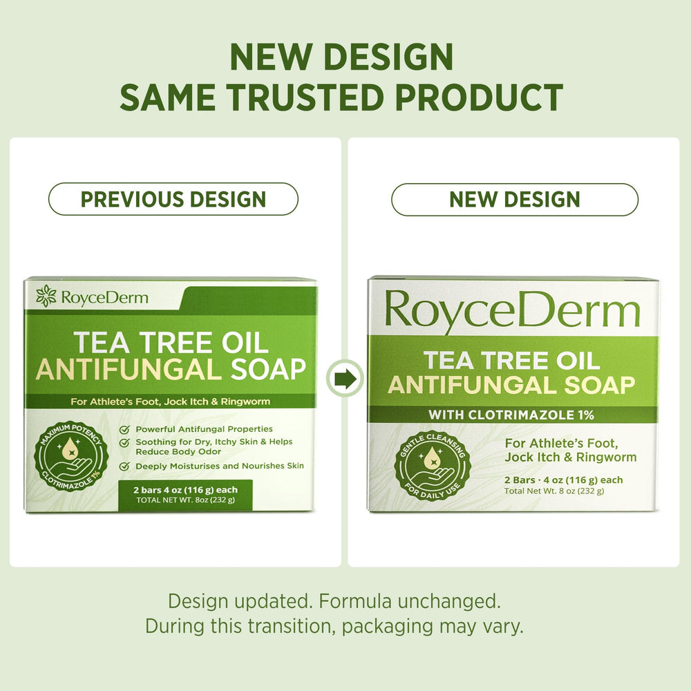 Roycederm used in shower after exercise for refreshed skin