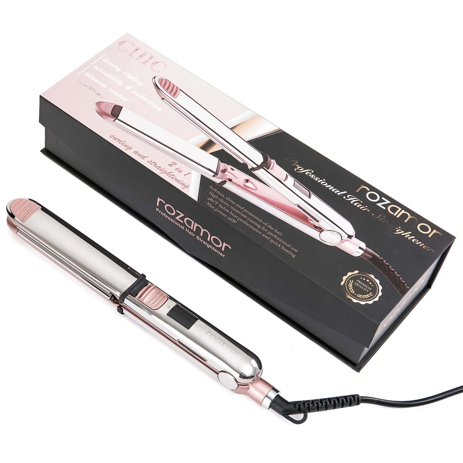rozamor packaged gift ready showing presentable styling tool gift