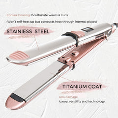 rozamor titanium plate closeup highlighting fast-even heating benefit