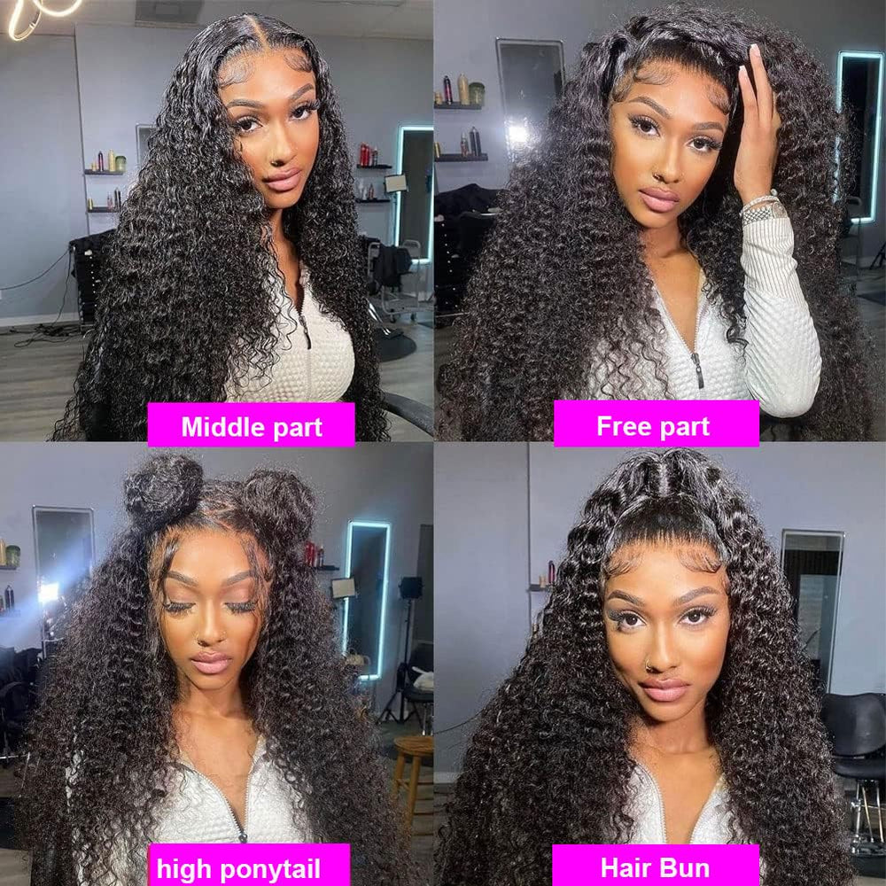Rozilo side profile in natural black highlighting healthy shine and volume