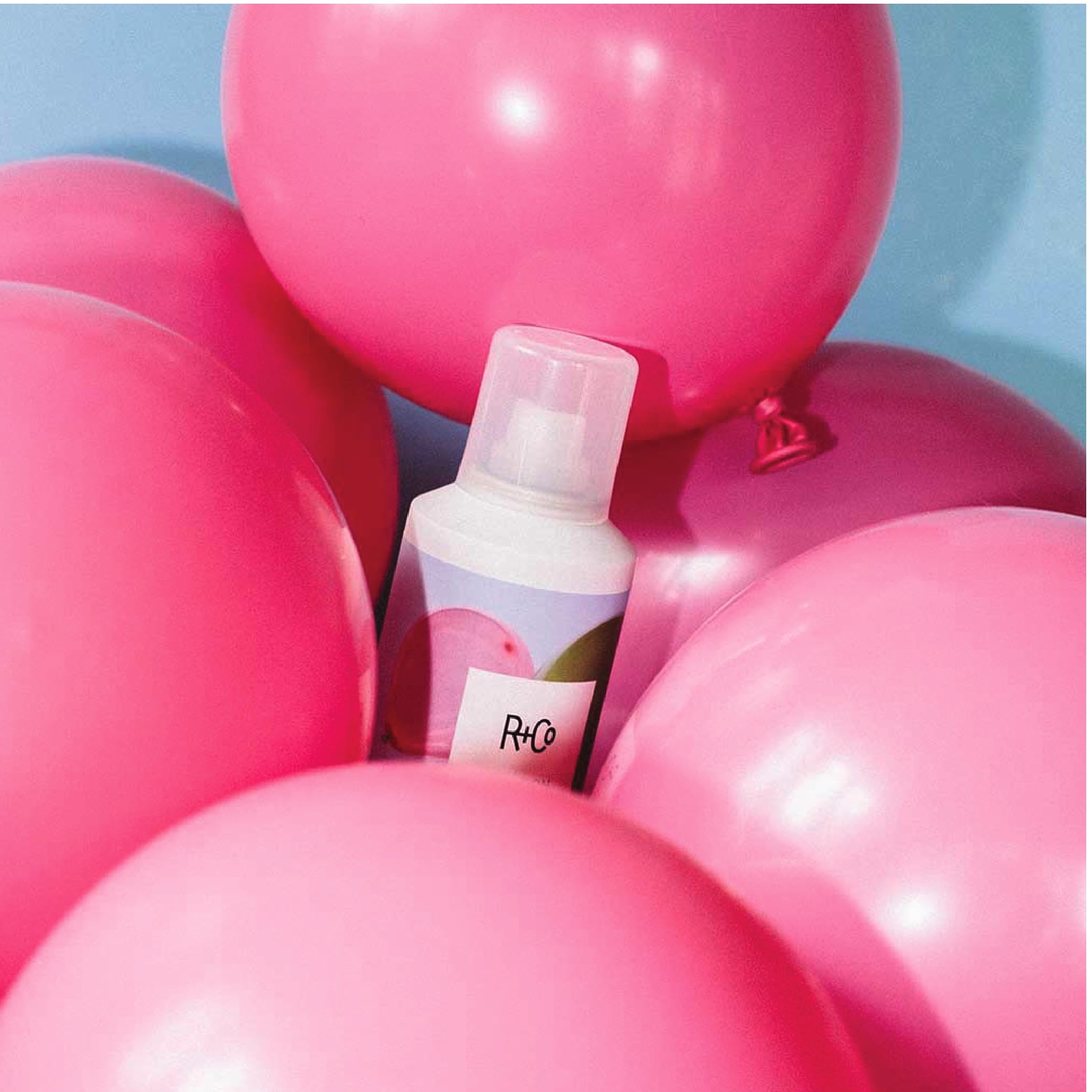 R+Co BALLOON before and after demonstrating added fullness