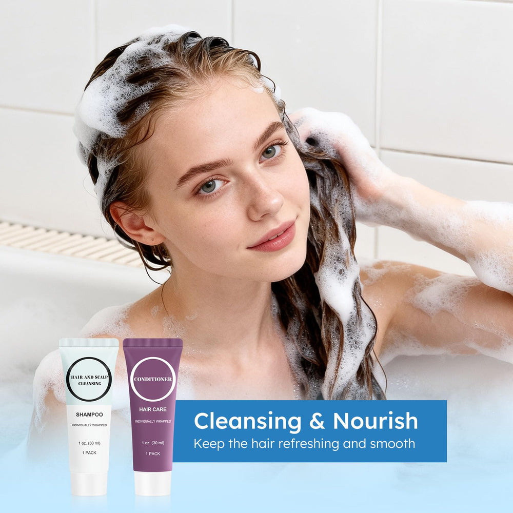 RSQAZQ conditioner pouring to show creamy consistency for softness