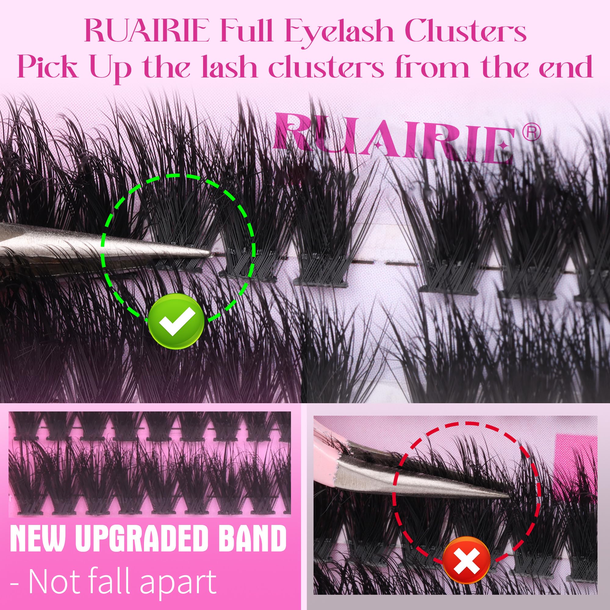 Ruairie tweezer detail showing precision tip benefit: accurate placement