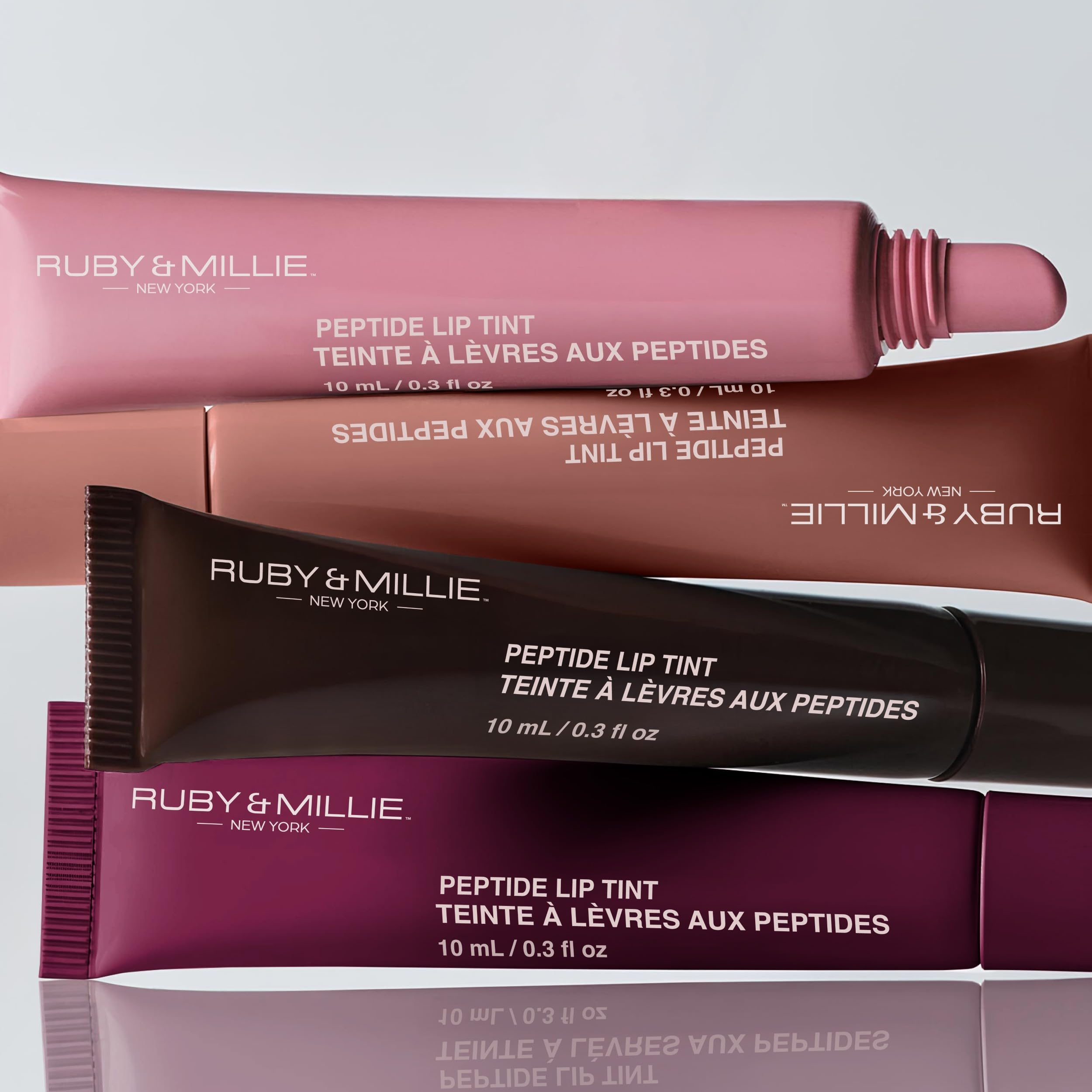 Ruby & Millie label ingredients detail emphasizing peptide-enriched nourishment
