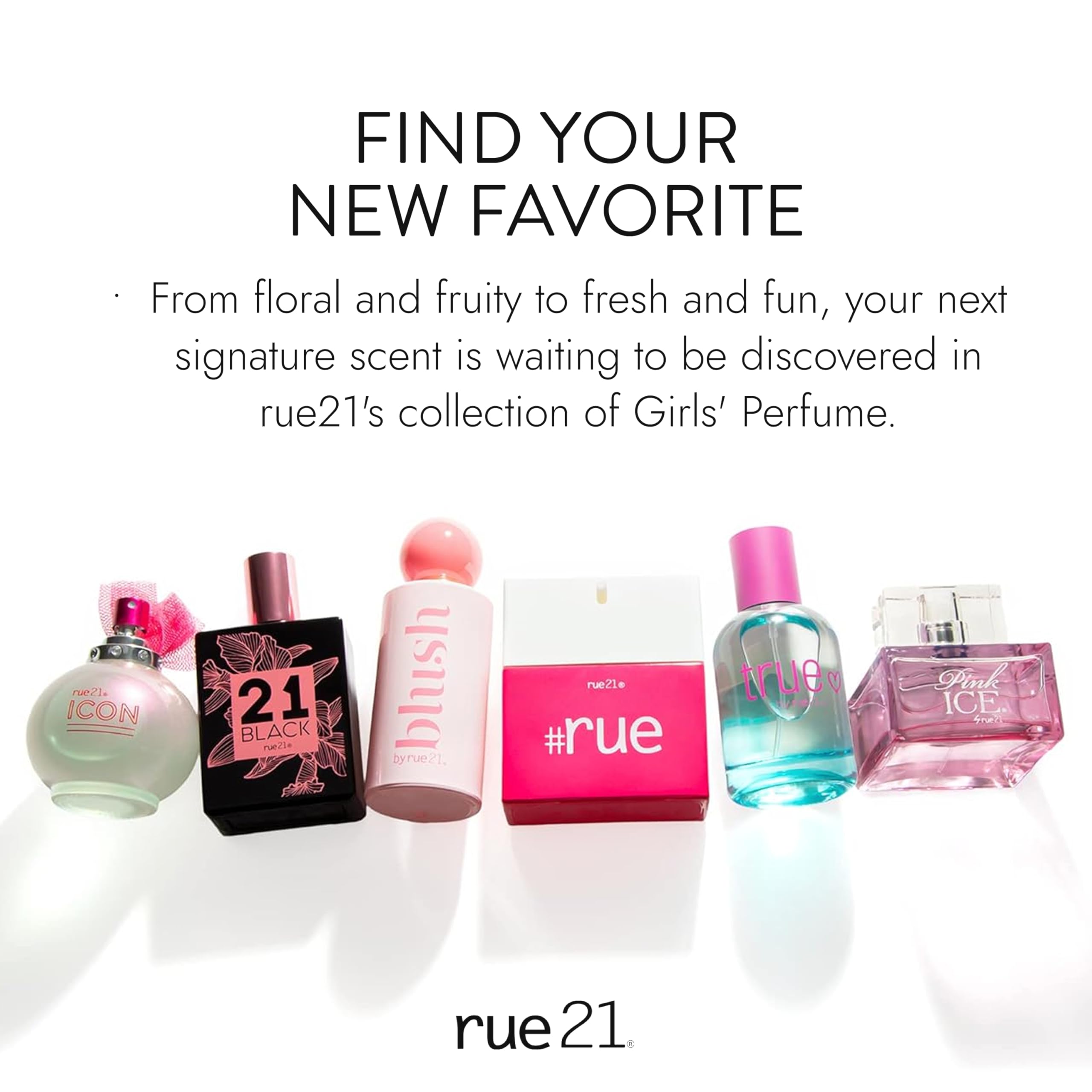 Rue 21 size-in-hand showing 1.7 fl oz scale for portability advantage