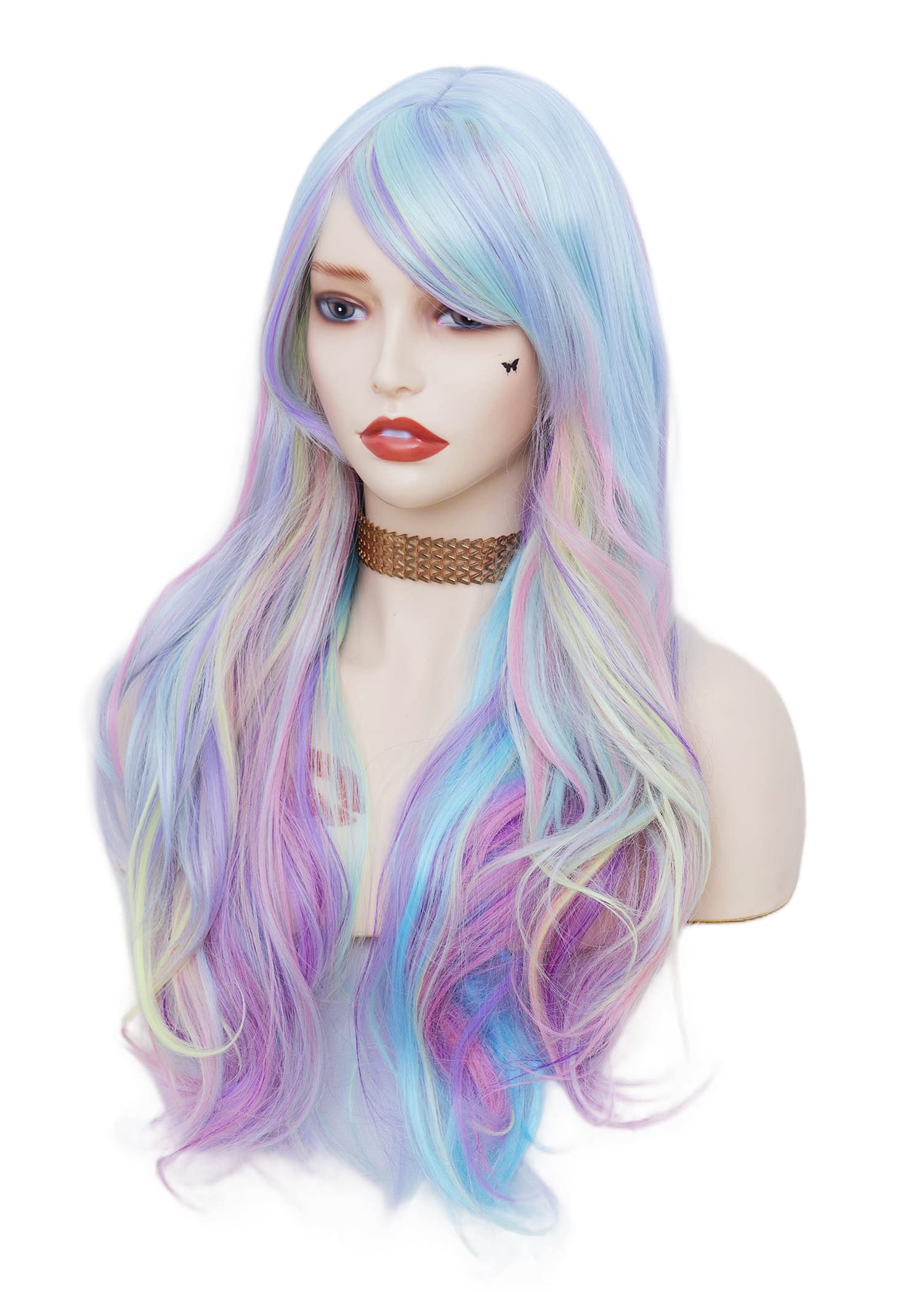 Rugelyss wig on mannequin for size comparison and realistic fit preview