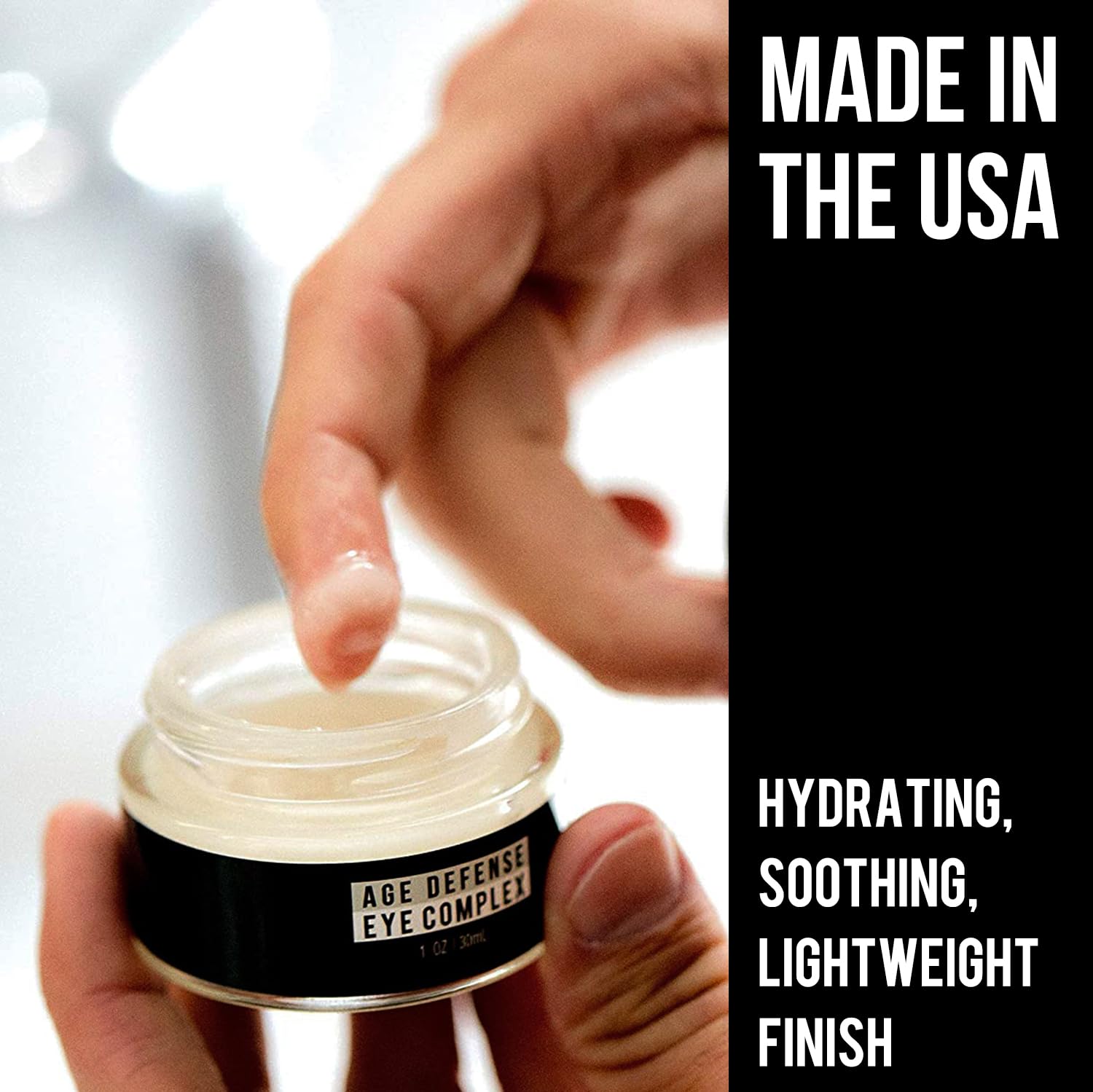 RUGGED & DAPPER on bathroom counter in everyday routine for effortless use
