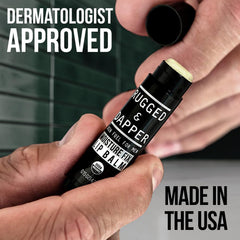 RUGGED & DAPPER single tube closed highlighting portable convenience