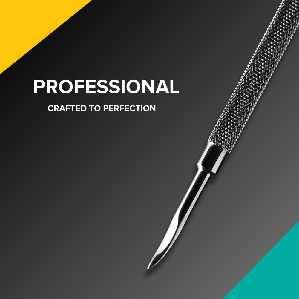 Rui Smiths close-up of rounded pusher end demonstrating gentle cuticle control