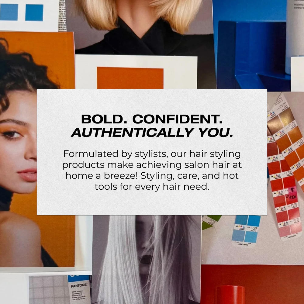 RUSK product on bathroom vanity in lifestyle scene suggesting professional home styling