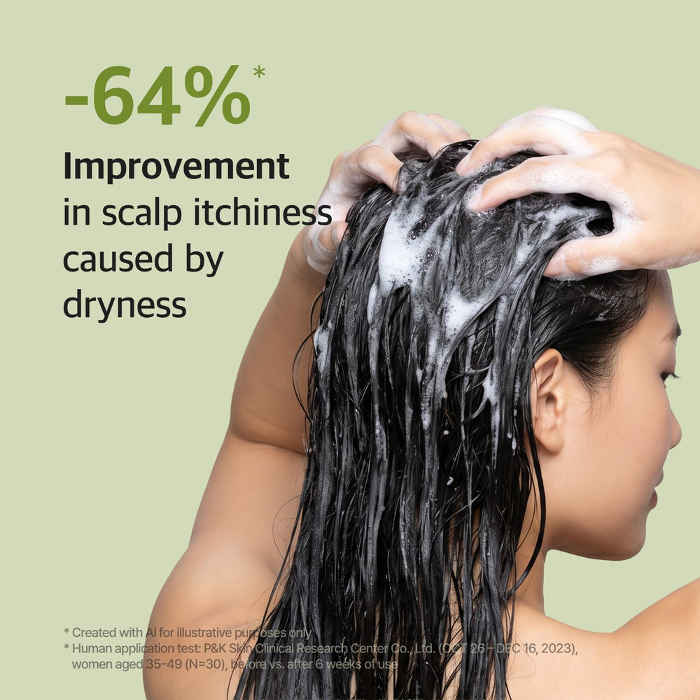 RYO ginseng root ingredient visual emphasizing scalp support