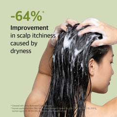 RYO ginseng root ingredient visual emphasizing scalp support