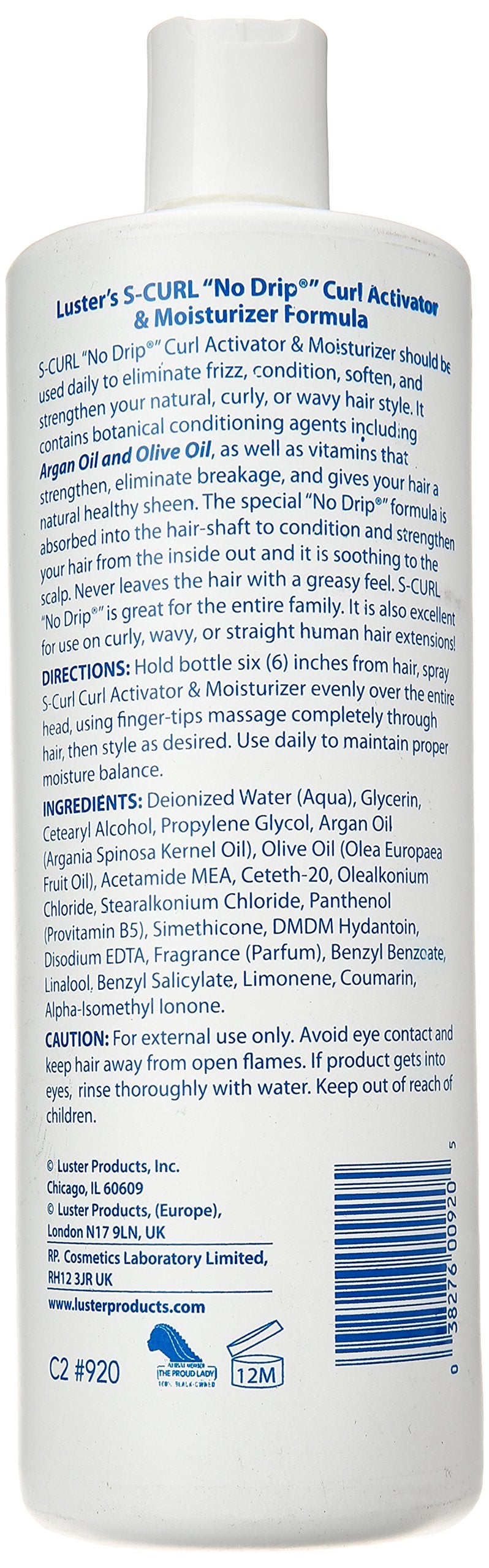 S-CURL cream texture close-up showing smooth consistency for easy application