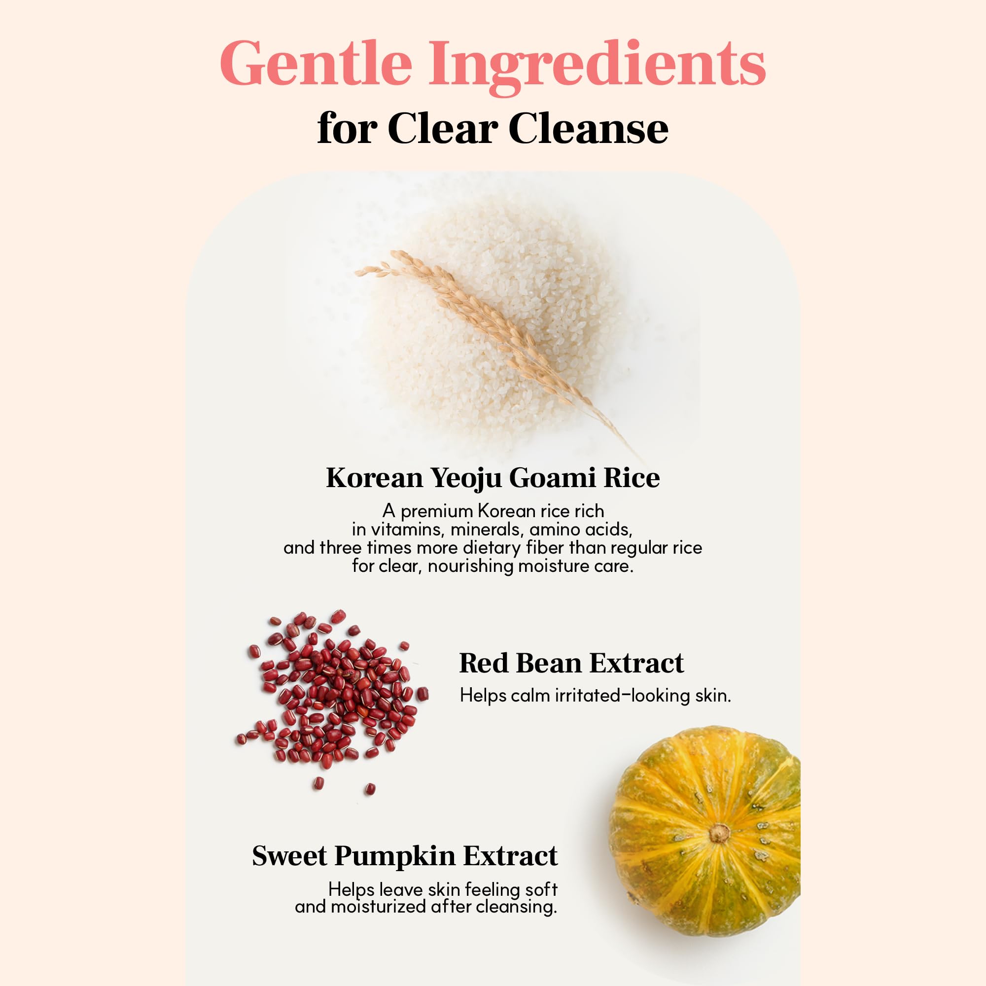 S.NATURE cleanser lathered in hand with foaming net for easy application
