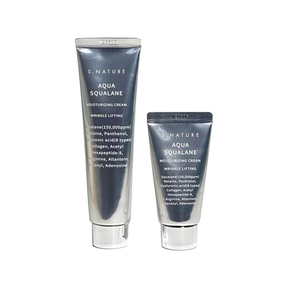 S.NATURE cream jar front view showing packaging and travel-ready 60ml plus 30ml benefit