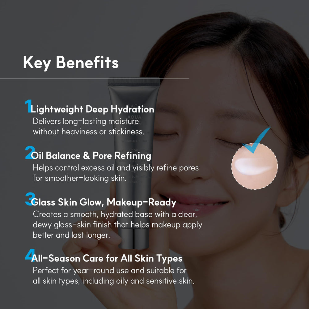 S.NATURE cream absorption close-up demonstrating fast non-greasy finish