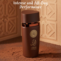 SAADAH being sprayed on wrist demonstrating application and longevity