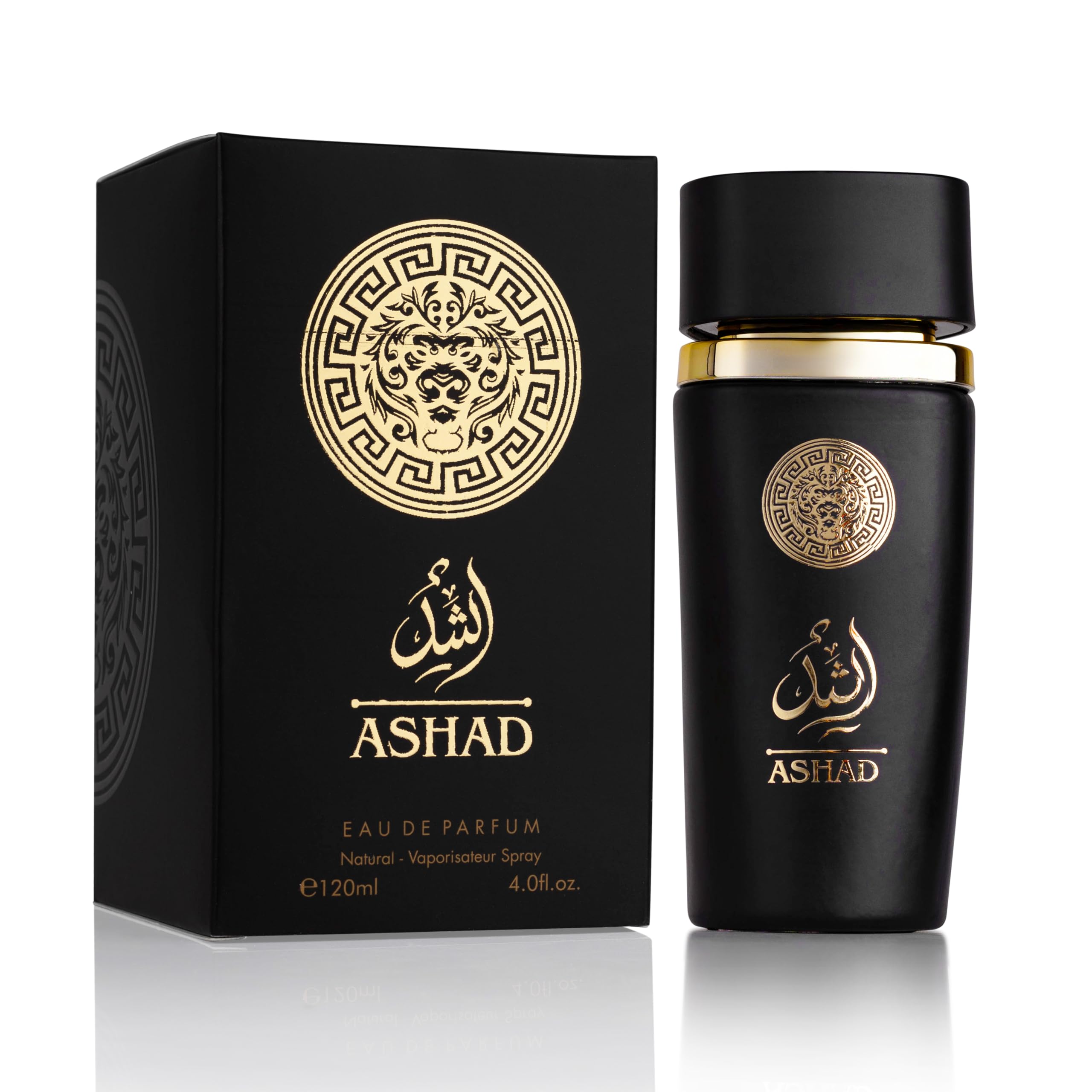 SAADAH bottle front view showing bold design and confident presentation