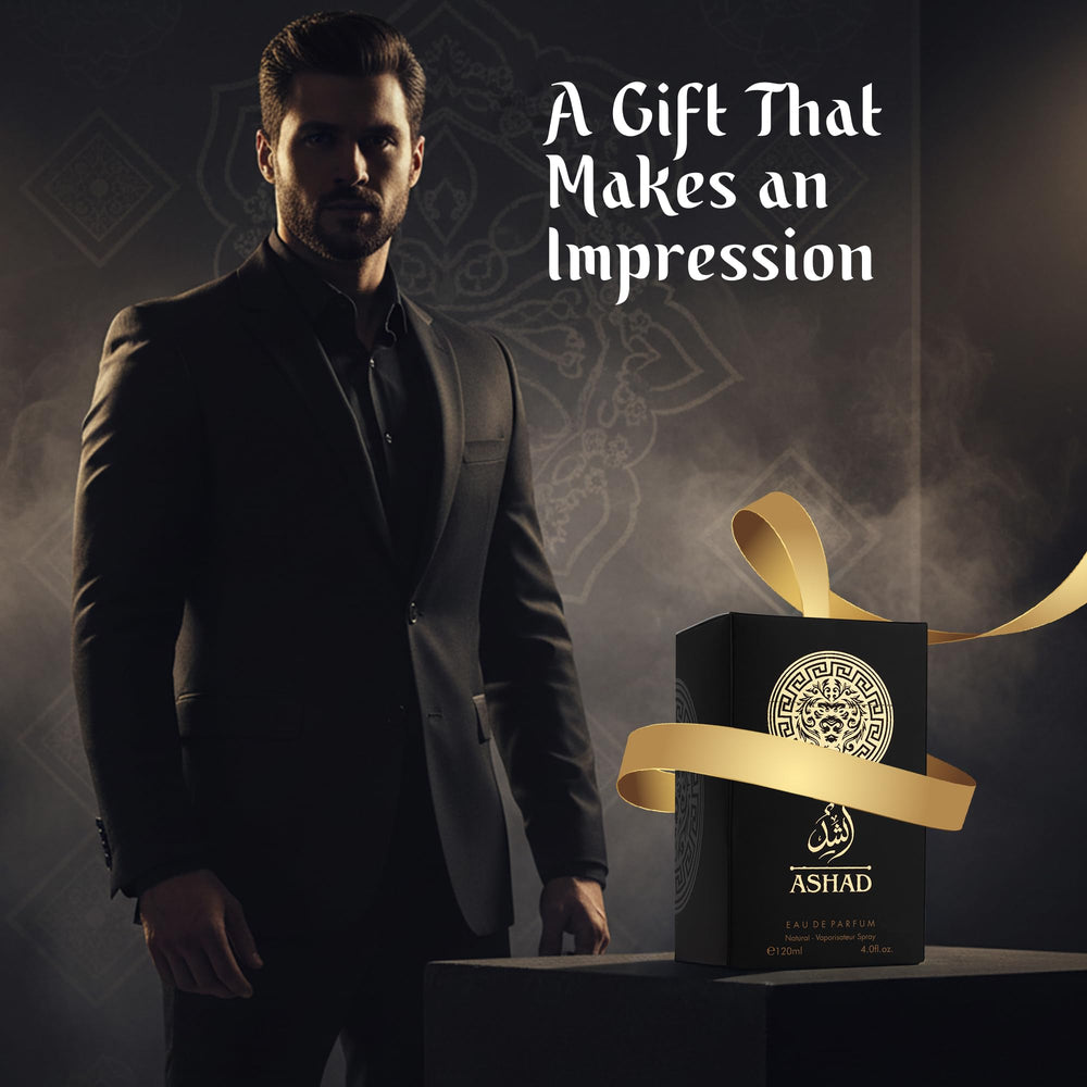 SAADAH label close-up emphasizing brand and elegant type for credibility