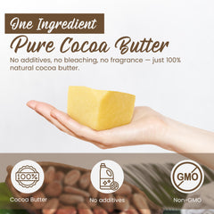 SAAQIN cocoa butter melting in double boiler for easy formulation benefit