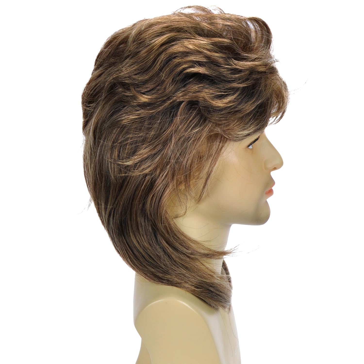Sabosi wig length comparison showing long back and shorter front balance
