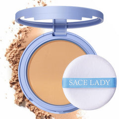 SACE LADY compact front view showing sleek packaging and travel-ready benefit