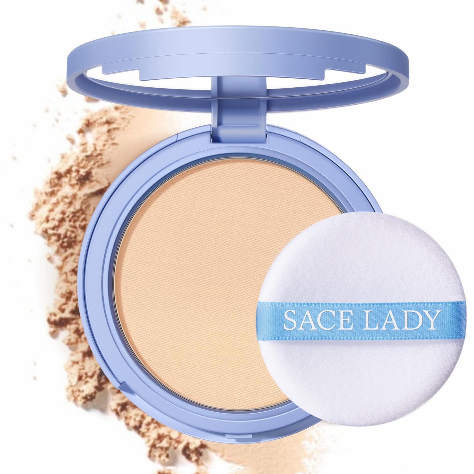 SACE LADY front compact showing matte finish and portable design benefit